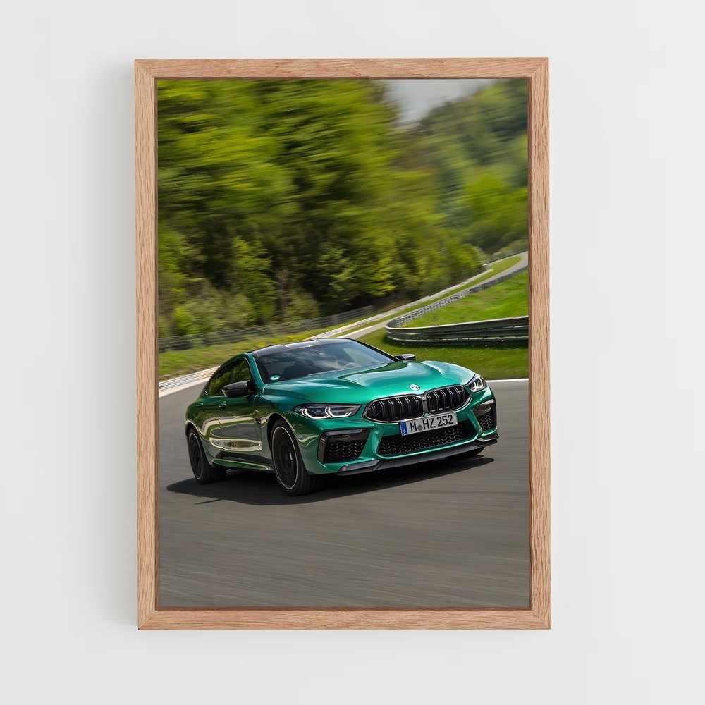Poster Route Verte – affiche BMW (vue 4)